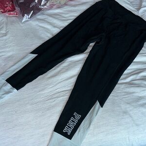 Victoria's Secret Pink Gray Yoga Pants